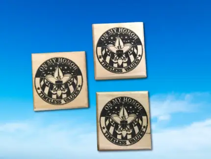 Pinewood Derby - Blue and Gold - Recognition Cubes - Event Keepsakes